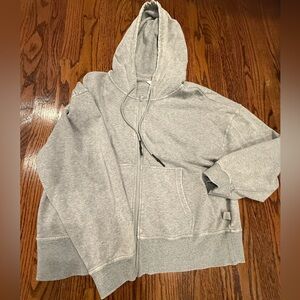 JoyLab Gray Zip-Up Hoodie